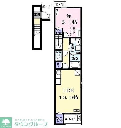 グッディーハウスIの物件間取画像